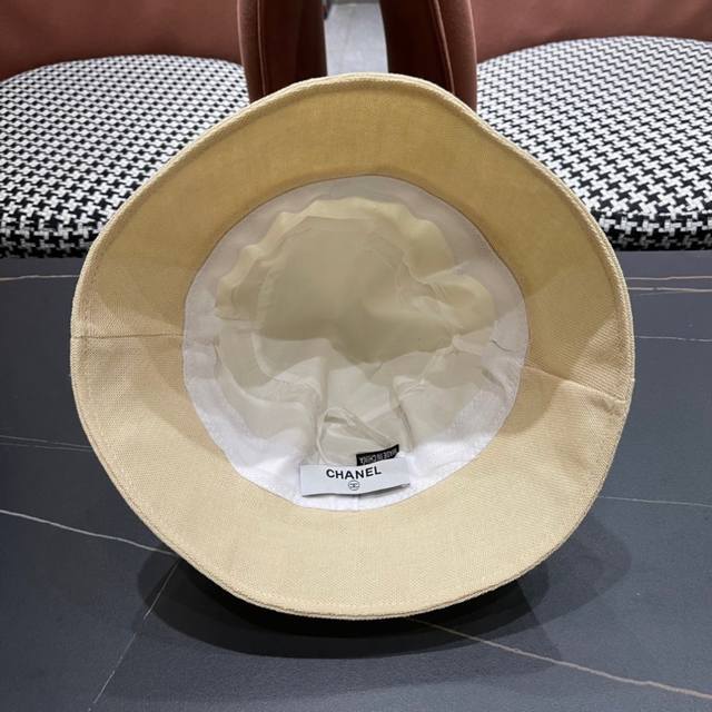Chanel Spring and Summer new bucket hat, Logo Xiaoxiang classic simplicity, fas