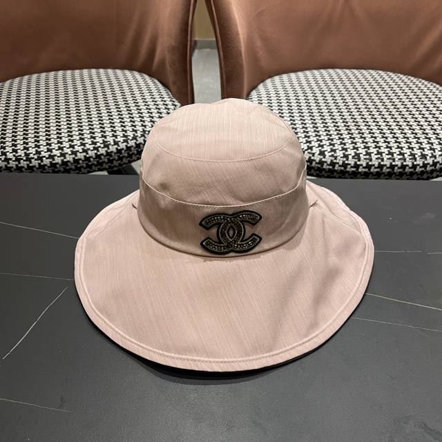 Chanel Chanel 2025 new Korean version bow bucket hat women's spring and summer s