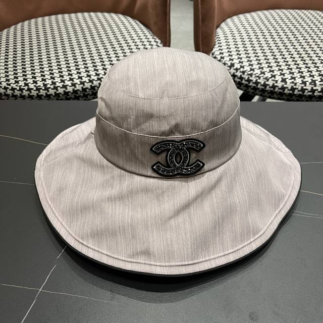 Chanel Chanel 2025 new Korean version bow bucket hat women's spring and summer s