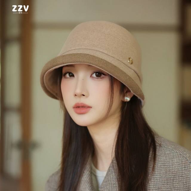 Chanel British retro woolen fisherman hat women's autumn and winter elegant temp