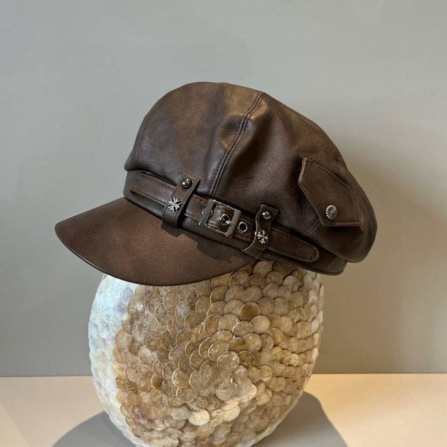 2025 Chrome Hearts new duckbill painter hat, head circumference 57cm DDD