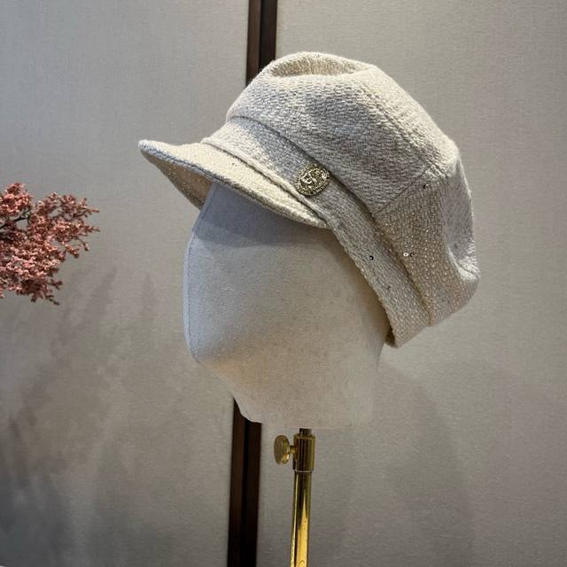Chanel Chanel new duckbill military cap, high-end custom made, head circumferenc