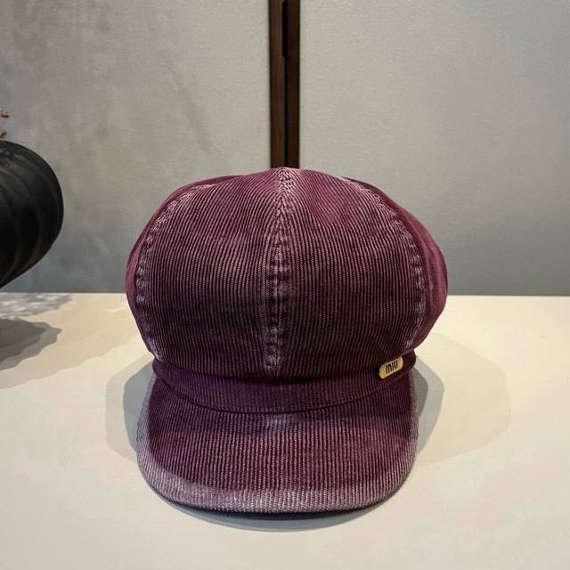 Miumiu new duckbill painter hat, head circumference 57cm DDD