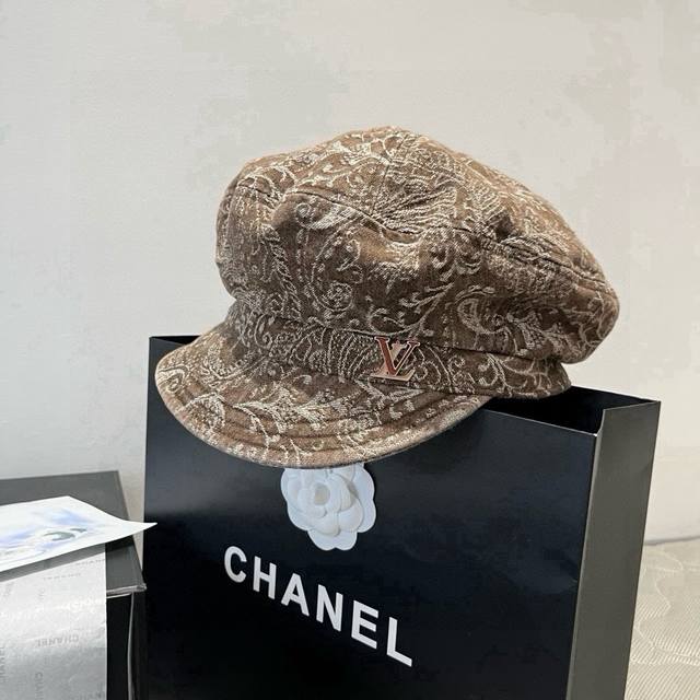 Lv new duckbill military cap, high-end custom made, head circumference 57cm DDD