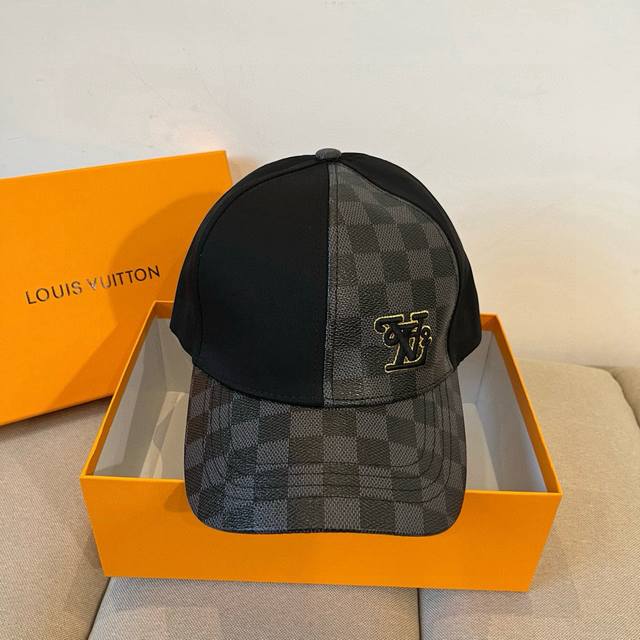 Louis Vuitton baseball cap Louisvuitton new Lv baseball cap, heavy craftsmanship