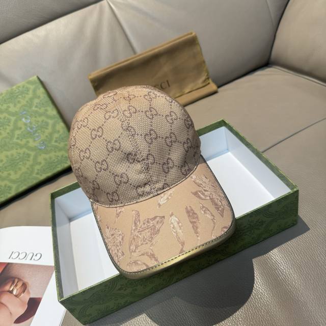 Original version shipped! with box bag, Gucci latest original baseball cap, 1:1