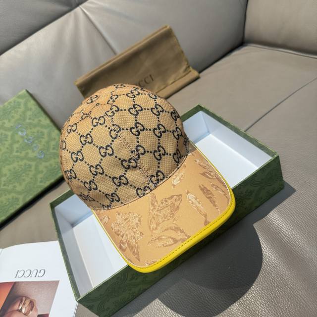 Original version shipped! with box bag, Gucci latest original baseball cap, 1:1