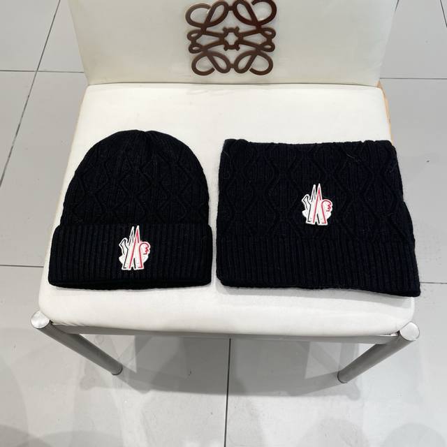 Hot item return order! ! Wool hat set classic hat set! Hat scarf! Warm and super