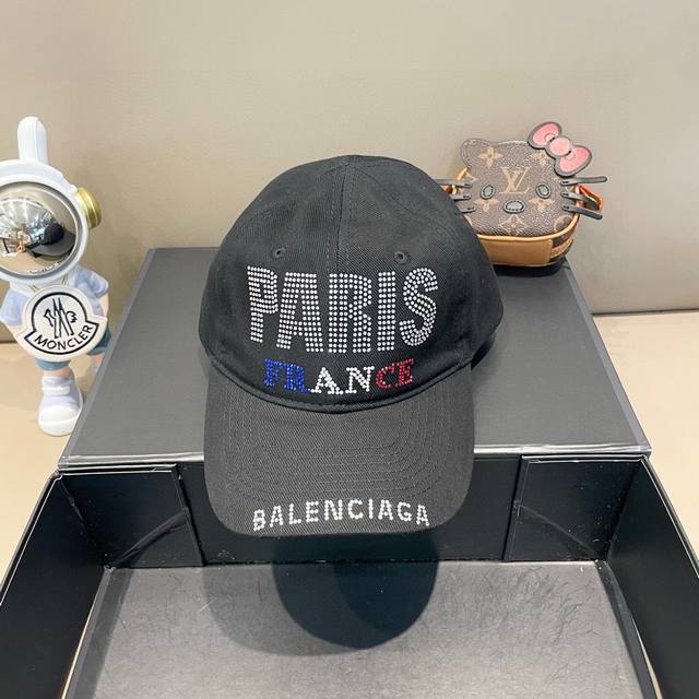 Balenciaga Paris Balenciaga new spring style baseball cap, high quality breathab