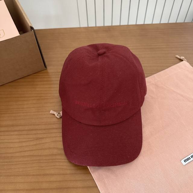 Brunello Cucinelli Brunello Cucinelli counter new high version linen baseball ca