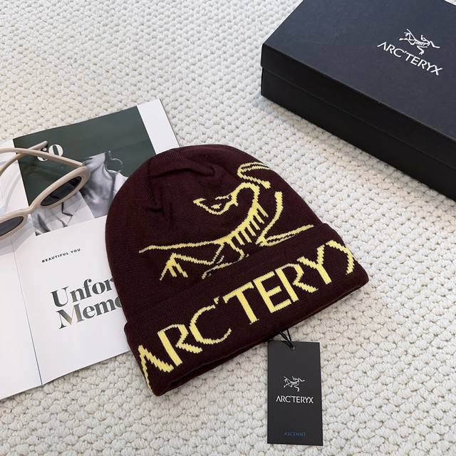 Arc'teryx high-quality knitted hat, the latest couple's knitted wool hat for au