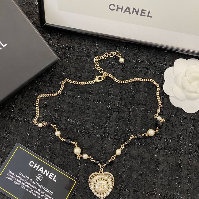 Chanel necklace hot-selling models are now on sale! Chanel 22A mysterious black