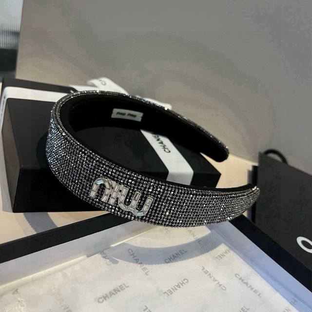 Miumiu Miu Miu headband DDD