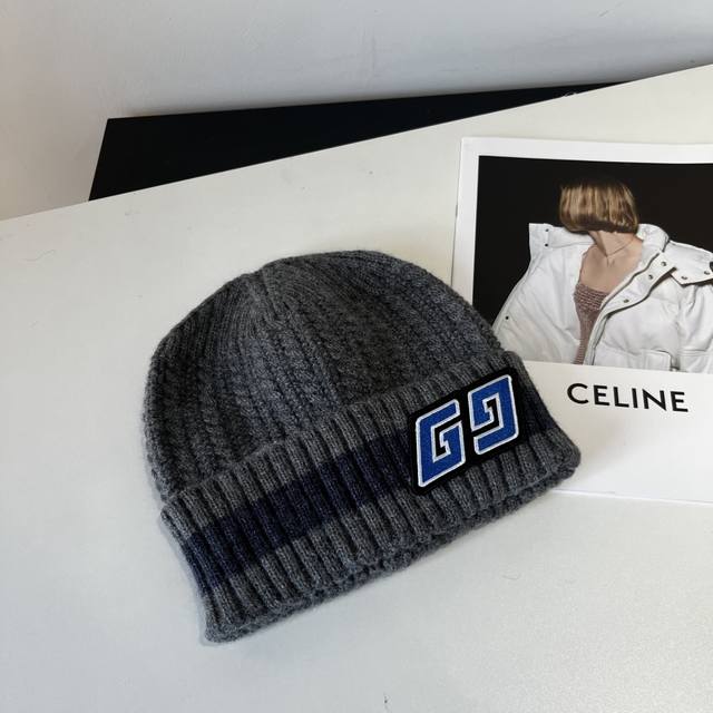 Gucci wool knitted hat, men's wool hat, high-end quality DDD