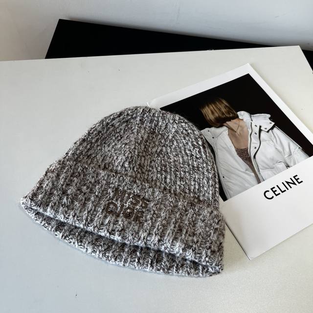 Dior Miss Dior knitted beanie, wool hat DDD