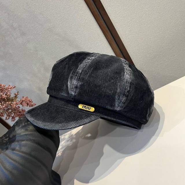 Miumiu new duckbill painter hat, head circumference 57cm DDD