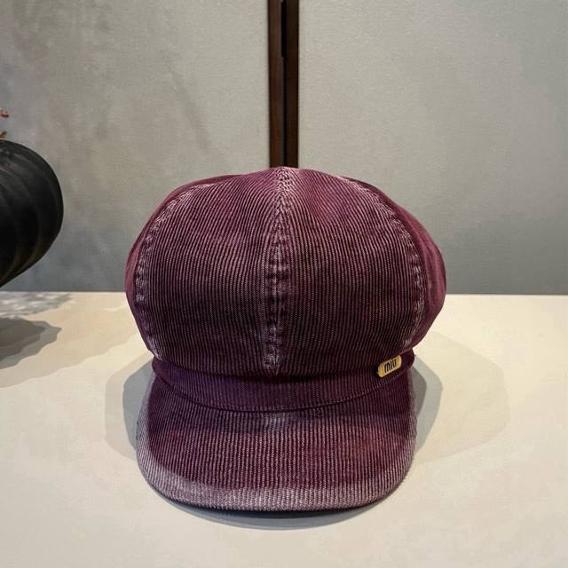 Miumiu new duckbill painter hat, head circumference 57cm DDD