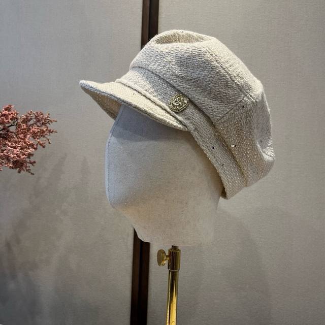 Chanel Chanel new duckbill military cap, high-end custom made, head circumferenc