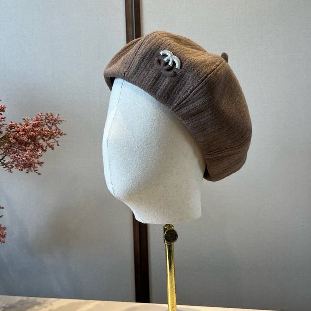 Chanel beret, spring and summer style, head circumference 57cm DDD