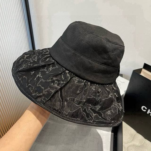 Chanel original bucket hat, haute couture, 2025 new style, head circumference 57