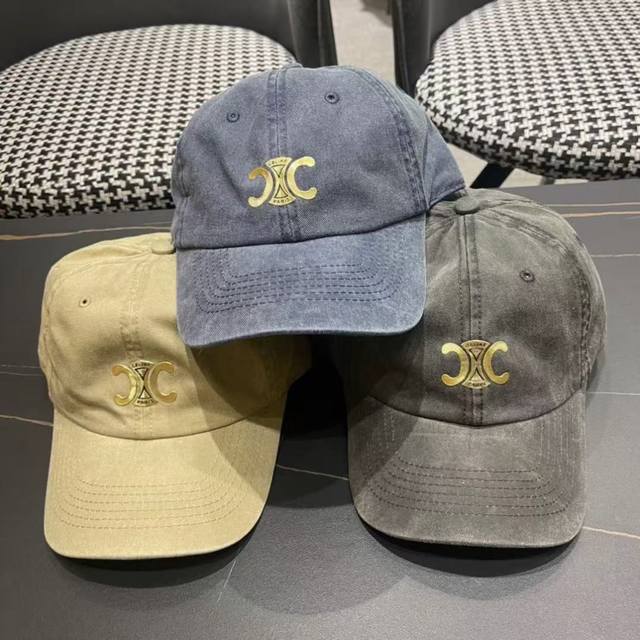 Celine Celine 2025 Spring and Summer new simple baseball cap, new shipment, big