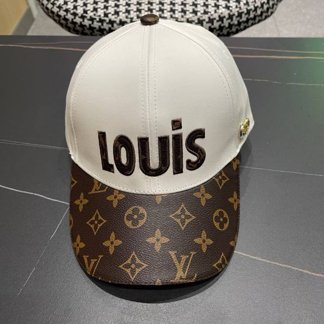 New shipment Lv Louis Vuitton new original baseball cap counter 1:1 mold custom