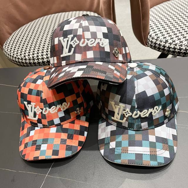 Lv Louis Vuitton 2025 new original baseball cap, 1:1 custom mold opening at the