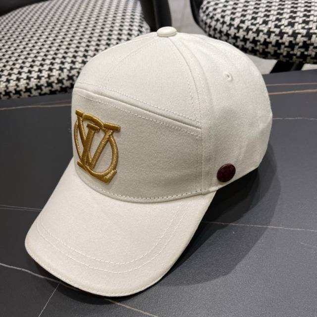 Louis Vuitton2025 new early autumn baseball cap Lv baseball cap, simple and eleg