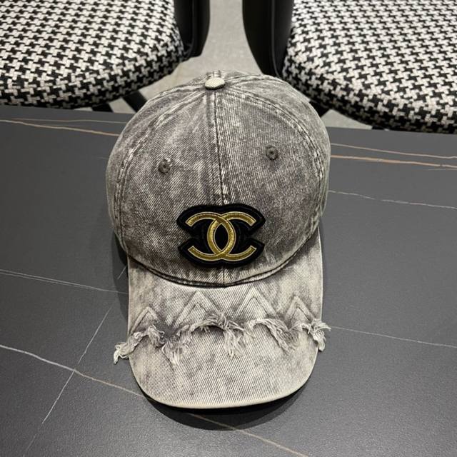 Chanel Chanel new Korean baseball cap men's casual all-match retro fashion cap D