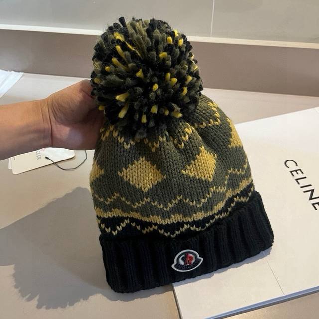 Mengkou autumn and winter new wool hat, knitted hat, DDD