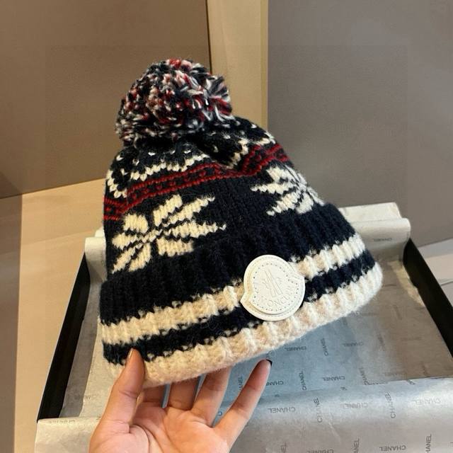 Mengkou new knitted wool hat with velvet lining DDD