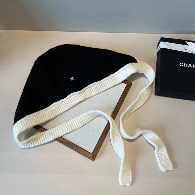 Chanel Chanel Grandma's new ski earmuffs, knitted hats, official style DDD