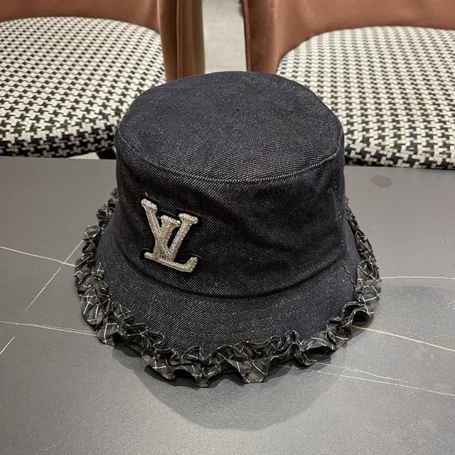 Lv Louis Vuitton Korean summer outdoor sun hat new Chinese style noble high-end