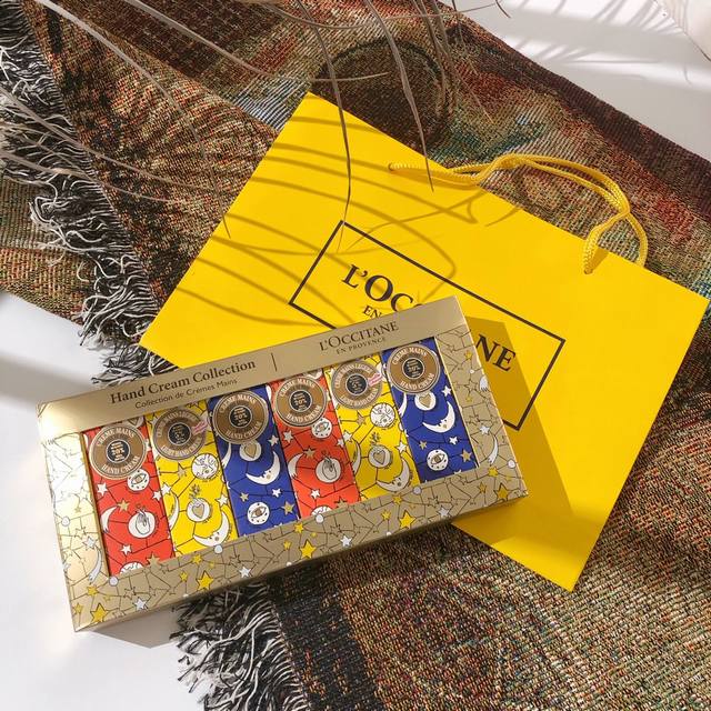 Official quality L'Occitane Christmas limited edition Star Wish 6-piece gift box