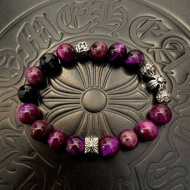 New counter quality Chrome Hearts bracelet, with different concave and convex s