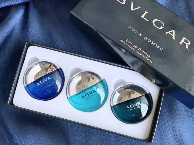 Counter quality Bvlgari Classic Men's Eau de Parfum Three-Piece Set Bvlgari Gen