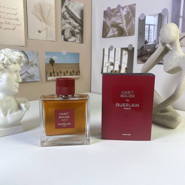 High-end quality Guerlain Habit Rouge Parfum for Women Ml Guerlain Habit Rouge P