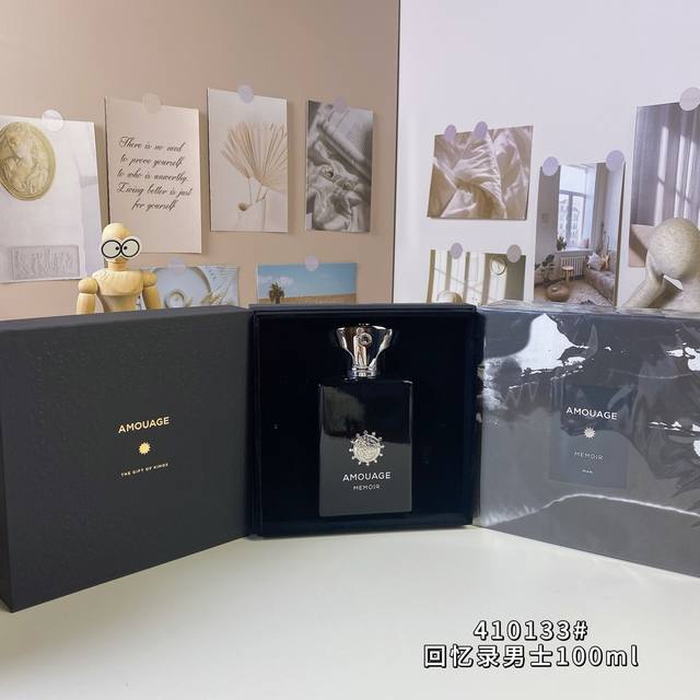 High-end quality Amouage 410133#Memoir Man Ml Amouage Memoir Man, 2010 Brand: Am