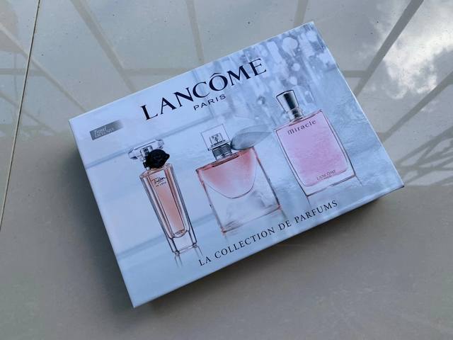 Original quality Lancome wooden box perfume 3-piece set 1 Love 2 Beautiful Life