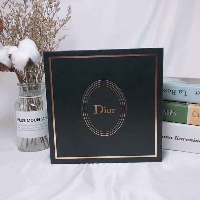 Dior 3-piece black gift box limited edition counter new! Dior original counter n