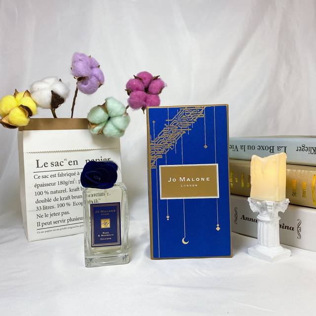 Counter quality Jo Malone Christmas limited edition perfume rose and star magno