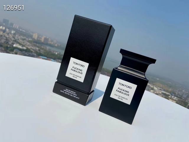 Counter quality DDD. New Tom Ford limited edition fragrance, Fucking Fabulous. F