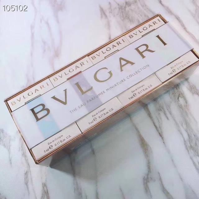 Counter quality Bulgari Tea Series perfume sample 5ml four-piece set! 5ml x 4.