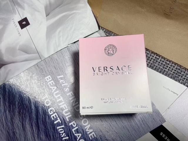 Counter quality Versace Crystal Diamond Pink Diamond Fragrance Crystal Women's