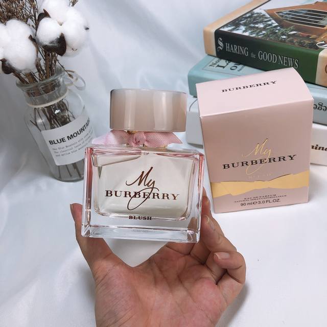 Counter quality My Burberry Blush Litchi Eau de Parfum 90ml, the lychee floral s