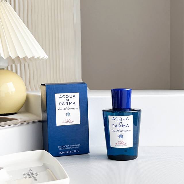 Countertop Quality Parma Fig Shower Gel 200ml. Stroll along the paradisiacal Am