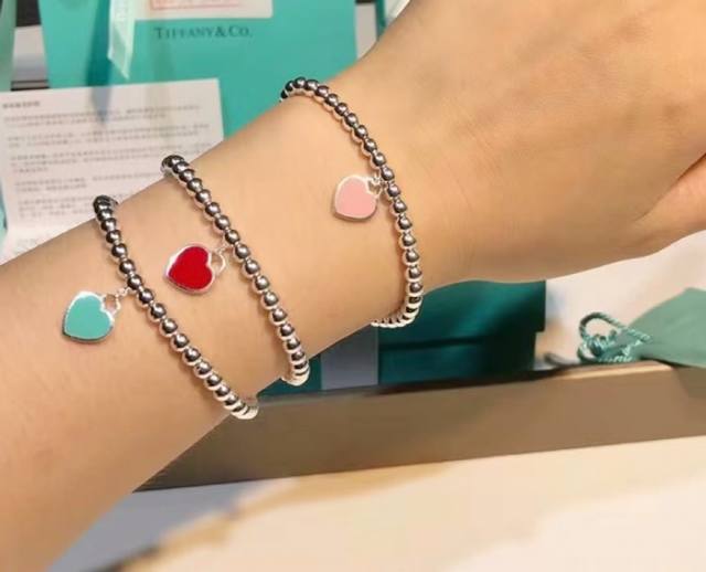 This Tiffany Heart of Pearl Bracelet, a fine crafted version, is in high demand.