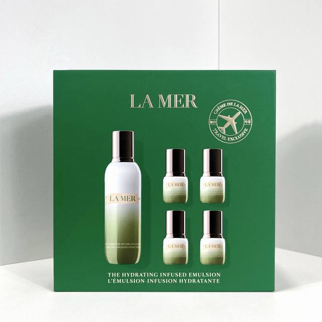 set, La Mer Essence Lotion 1+4 Set La Mer Essence Lotion 4+1 Set! Contains: ful