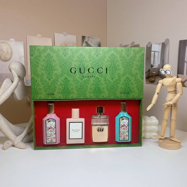 Gucci Dream Eau de Parfum Sample Set of 4! Contains: 30ml*4 with spray nozzles.