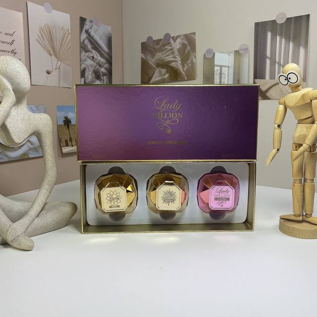 Paco Limited Edition Million Lady Sample Three-piece Set